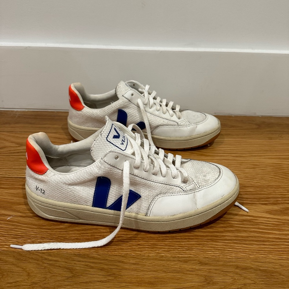 Orange and Blue Vejas Size 42